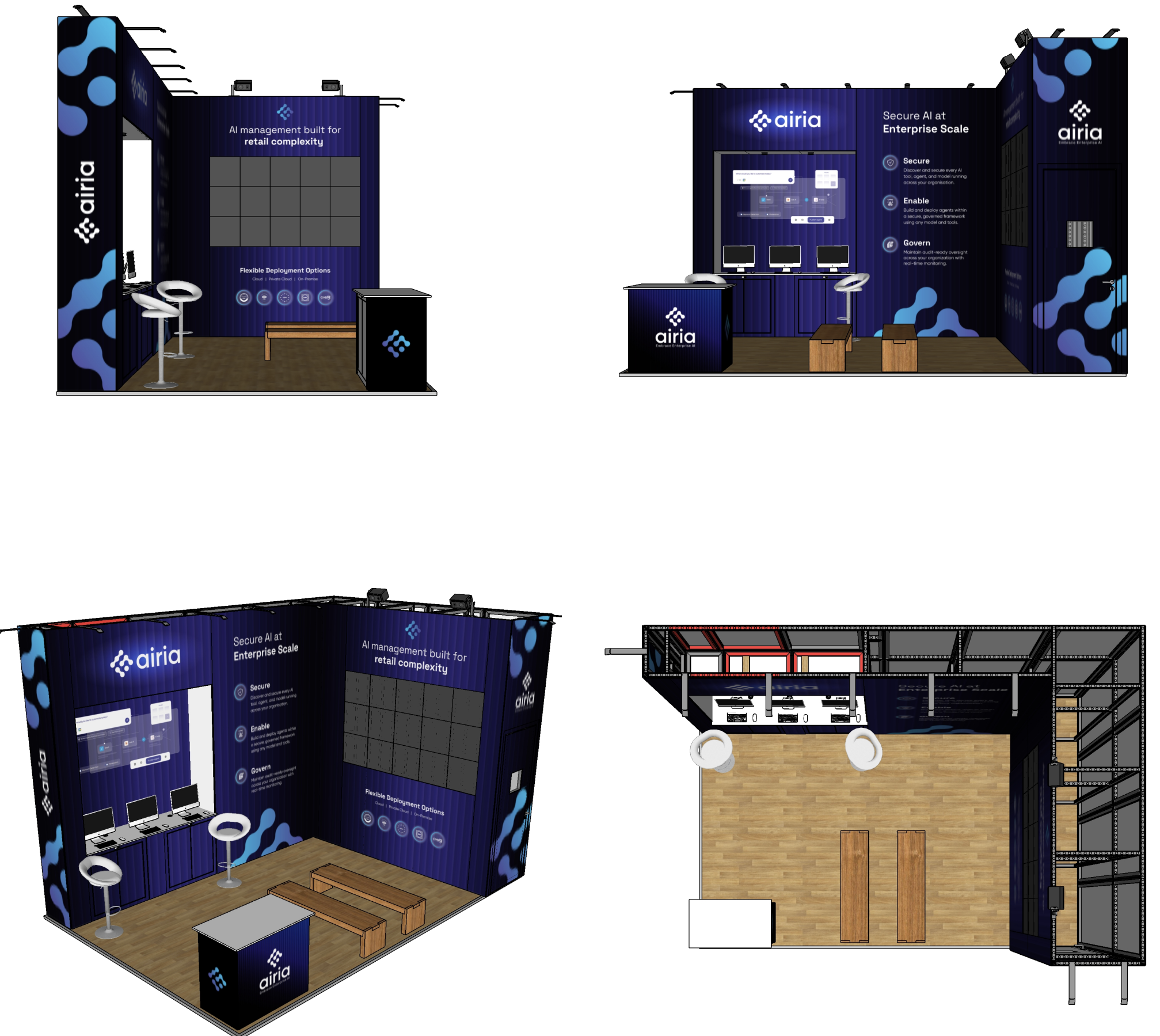 Airia Render Design - Ambien®360 - Retail Technology Show