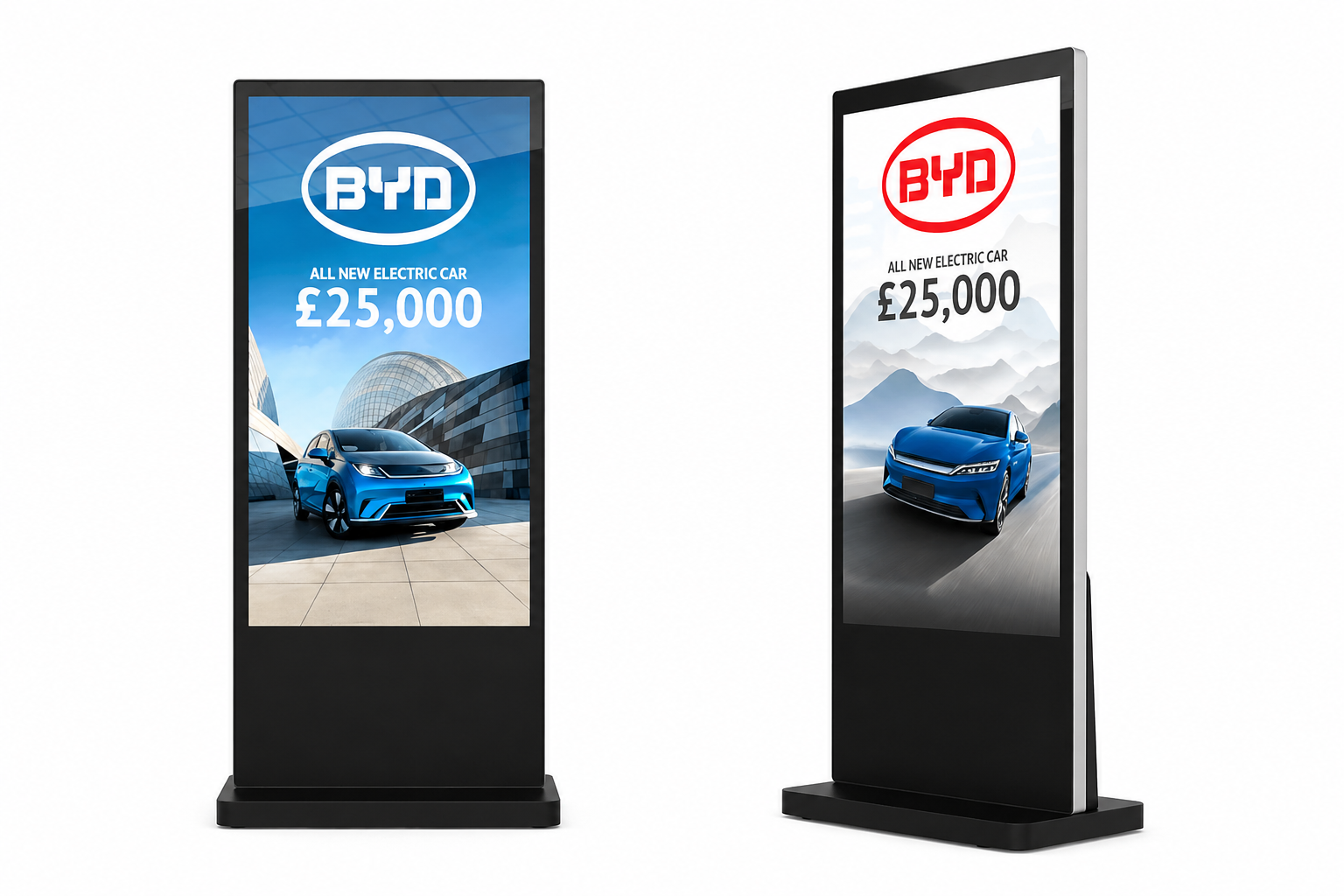 50” Touch Screen Digital Poster