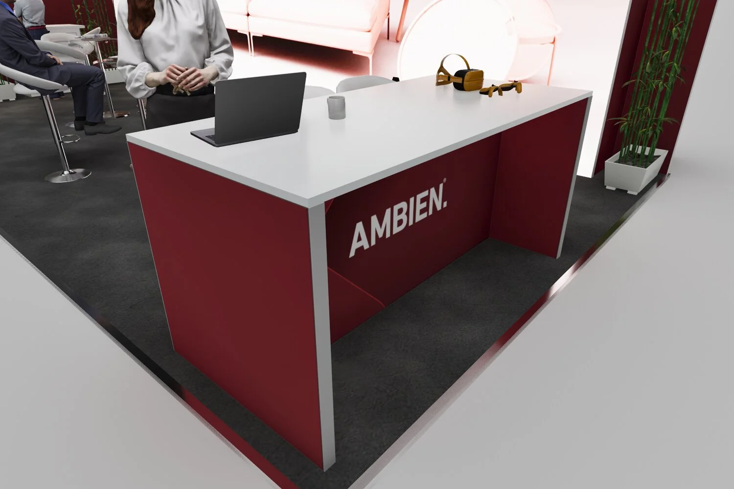 Corner Elite Exhibition Stand - 9.5m x 4.5m