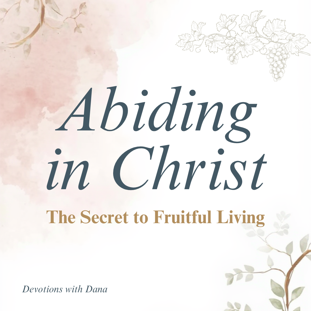 Abiding in Christ