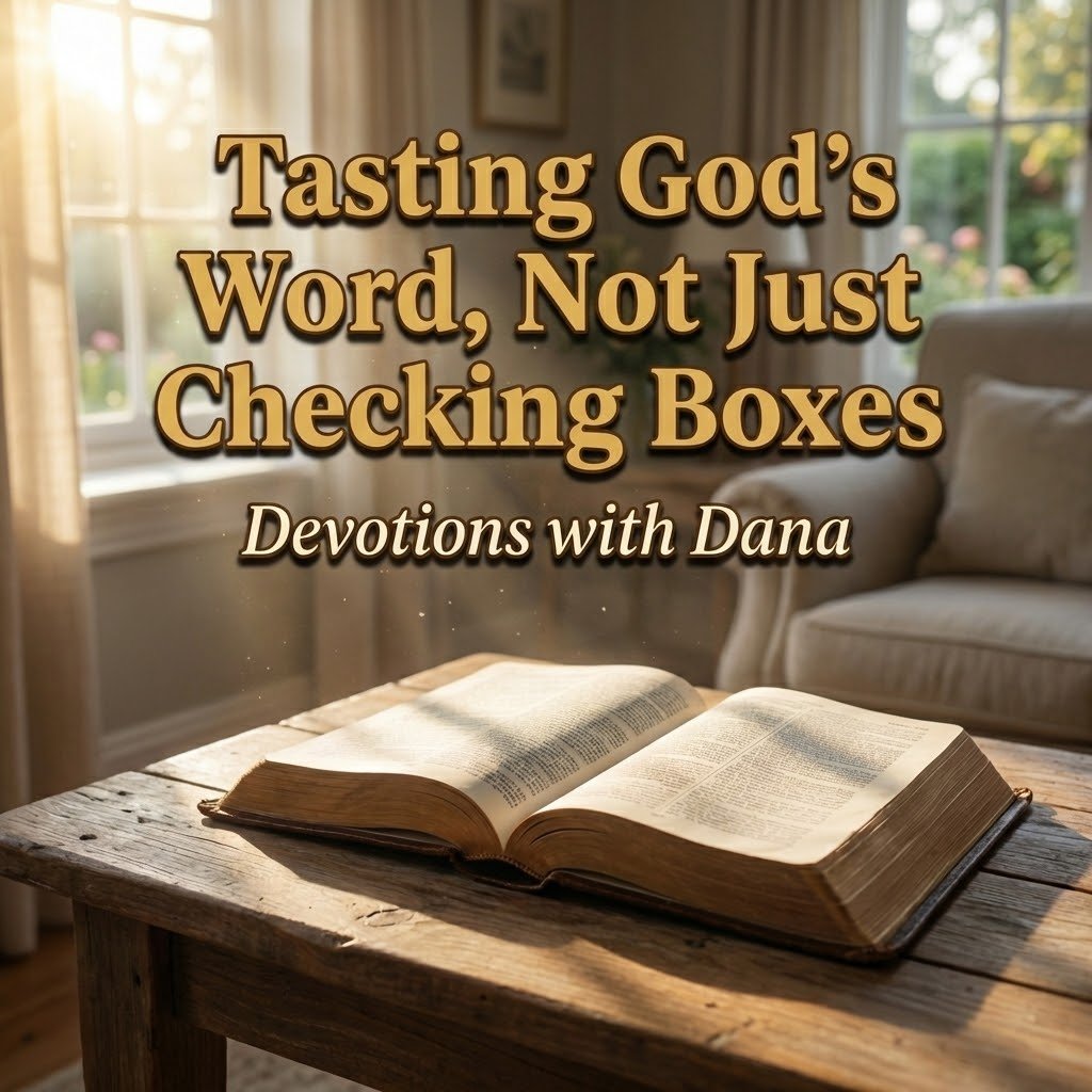 Tasting God’s Word, Not Just Checking Boxes