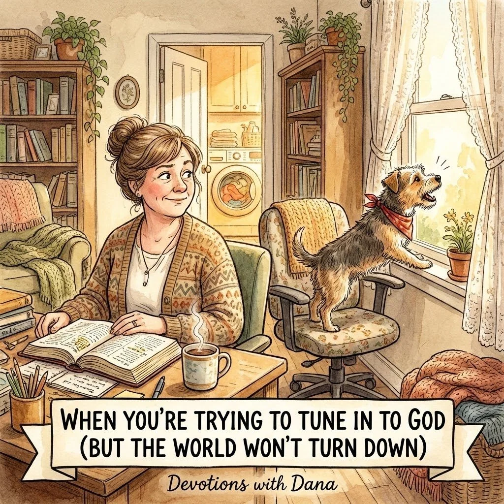 When You're Trying to Tune In to God (But the World Won't Turn Down)