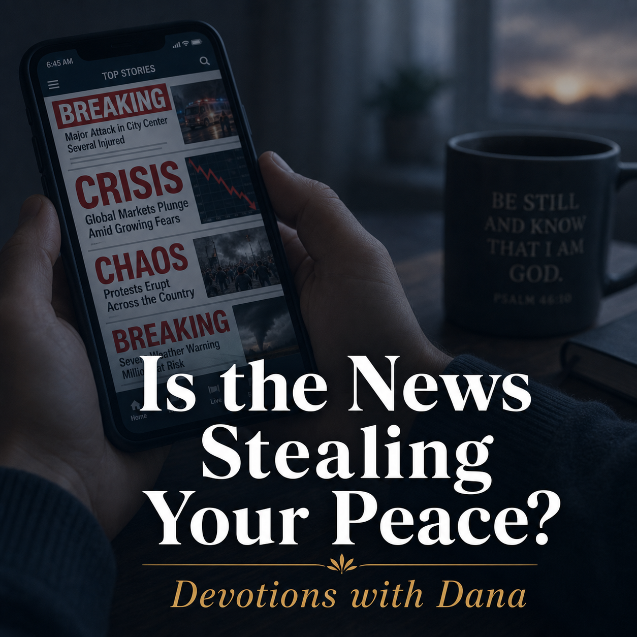 Is the News Stealing Your Peace?
