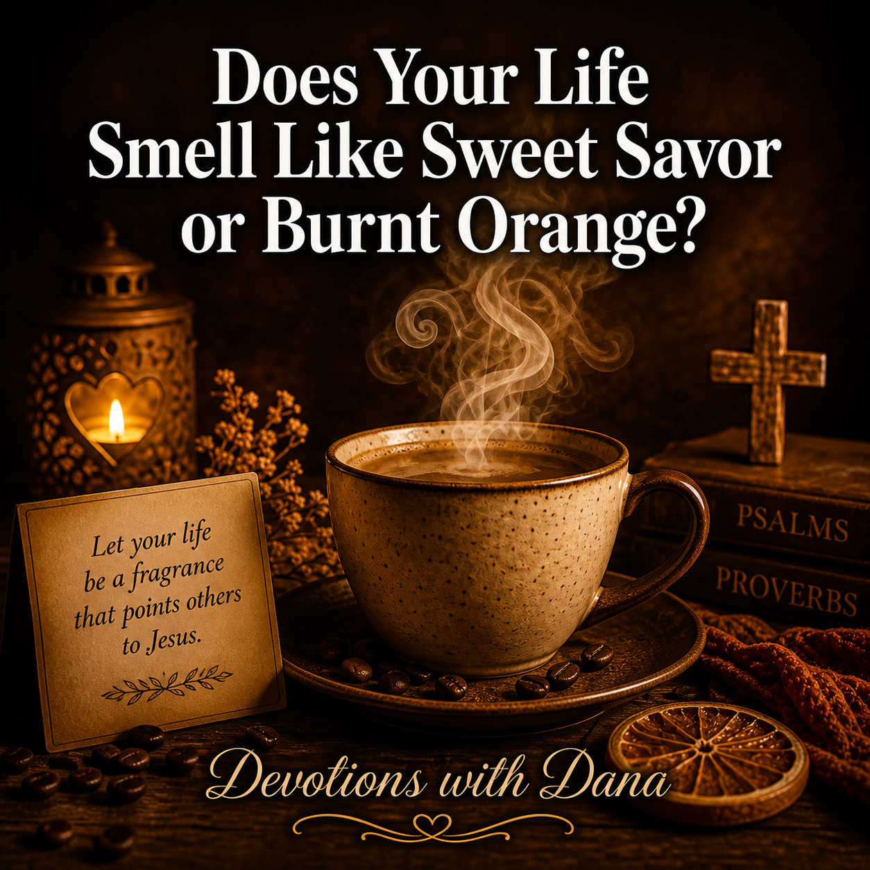 Does Your Life Smell Like Sweet Savor or Burnt Orange?