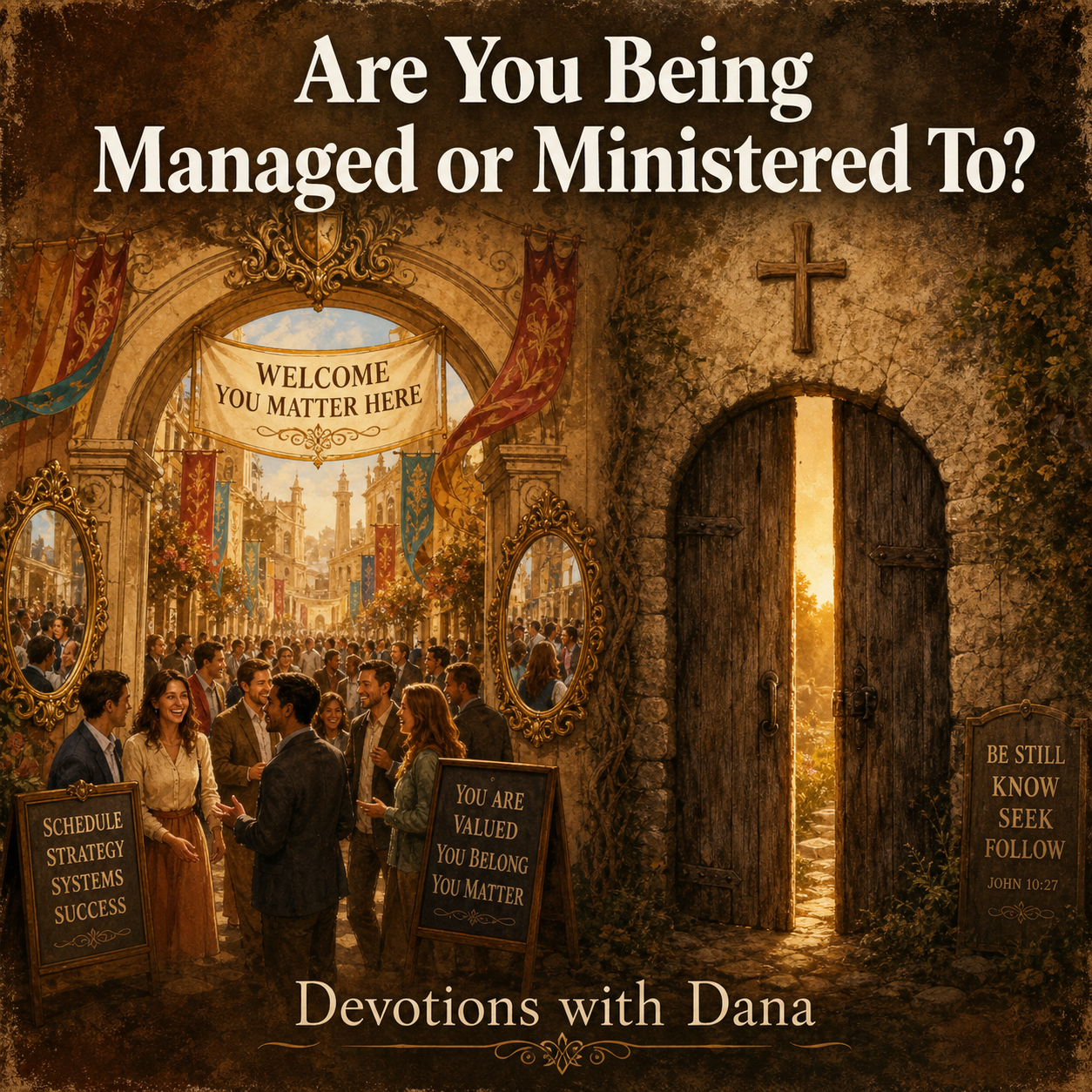 Are You Being Managed or Ministered To?
