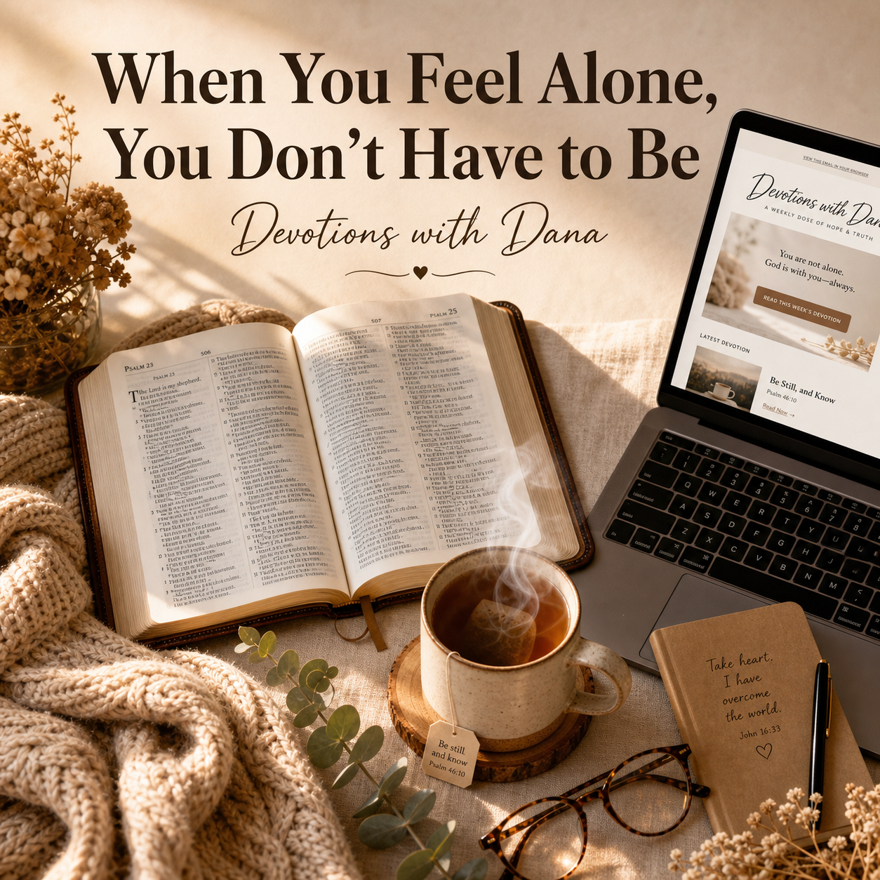 When You Feel Alone, You Don’t Have To Be