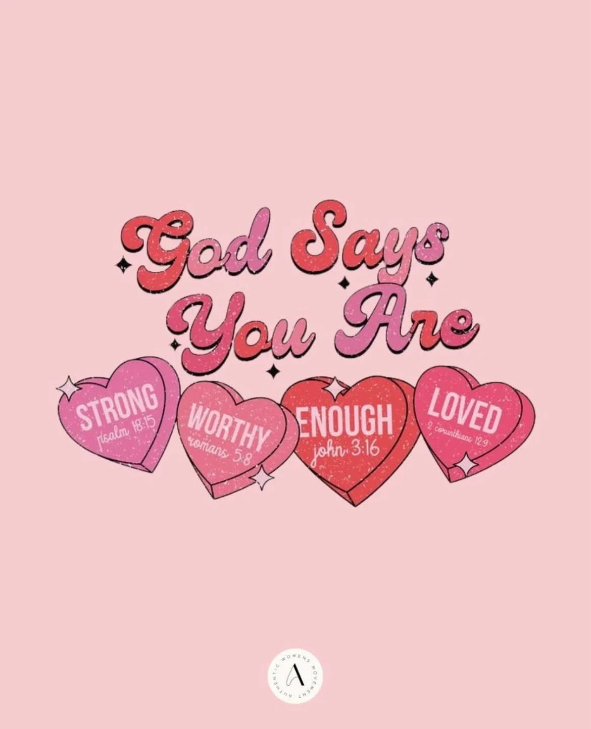 Happy Valentine&rsquo;s Day Authentic ladies. Remember, you are loved beyond measure🩷