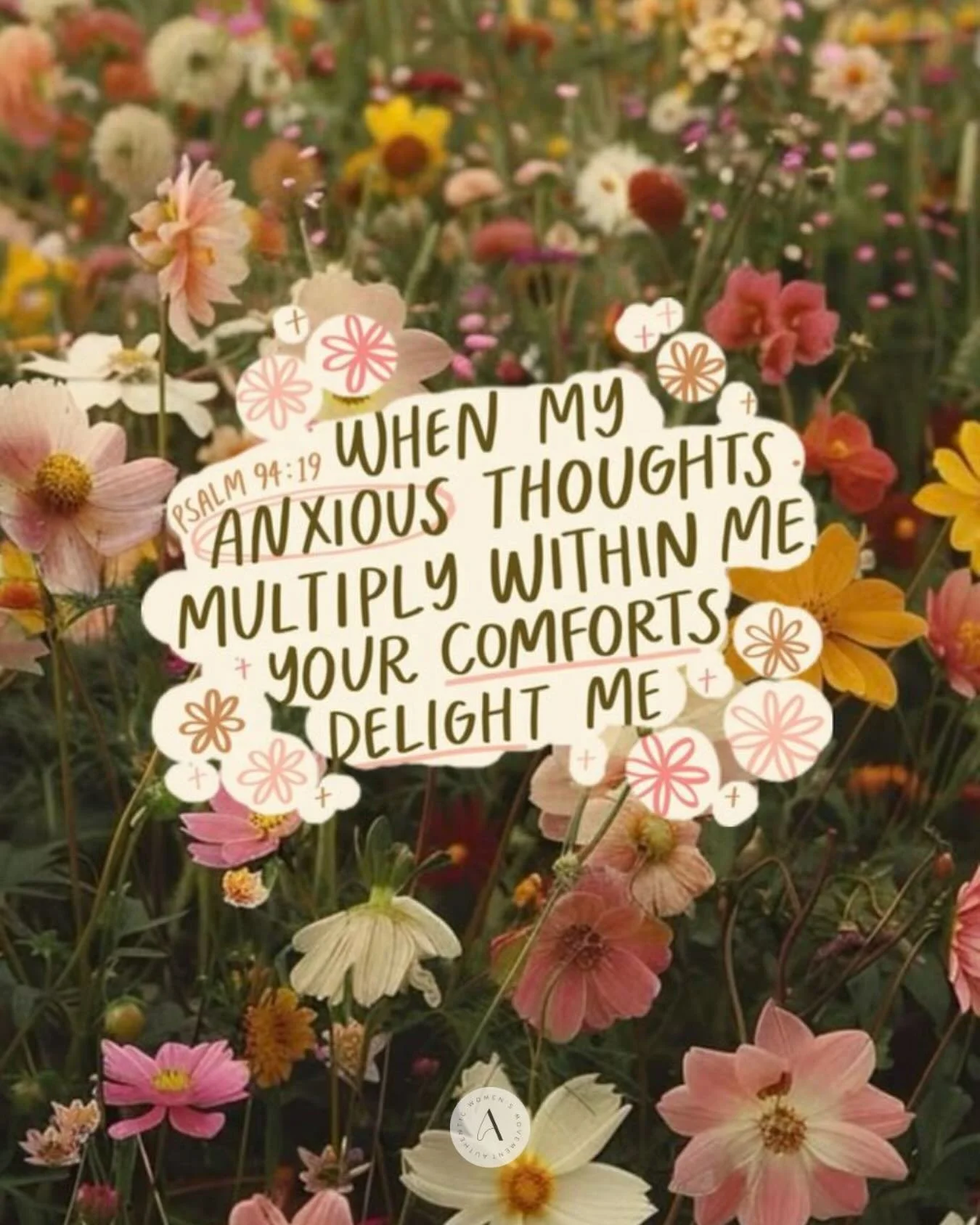 Even in the overwhelm, God is near.
Even in the noise, He speaks peace.