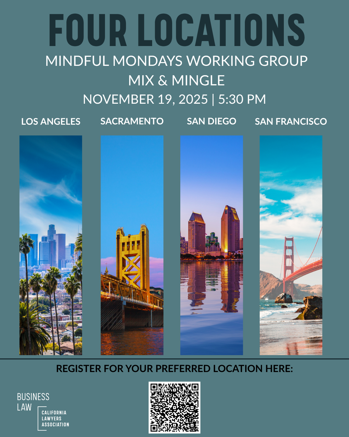 Mindful Mondays Working Group Mix &amp; Mingle