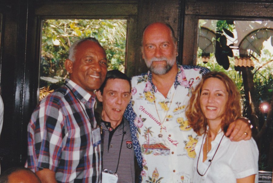 With Mick Fleetwood