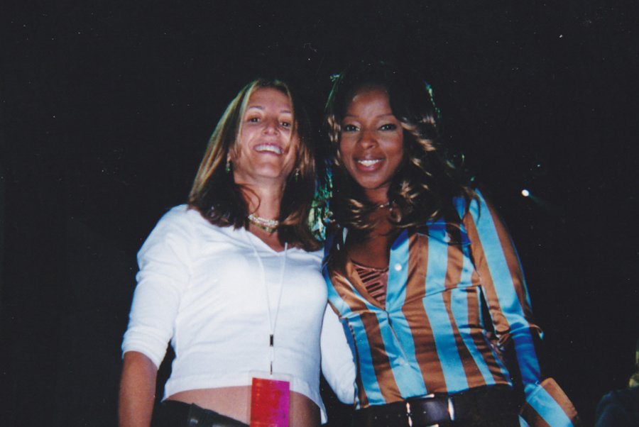 With Mary J. Blige