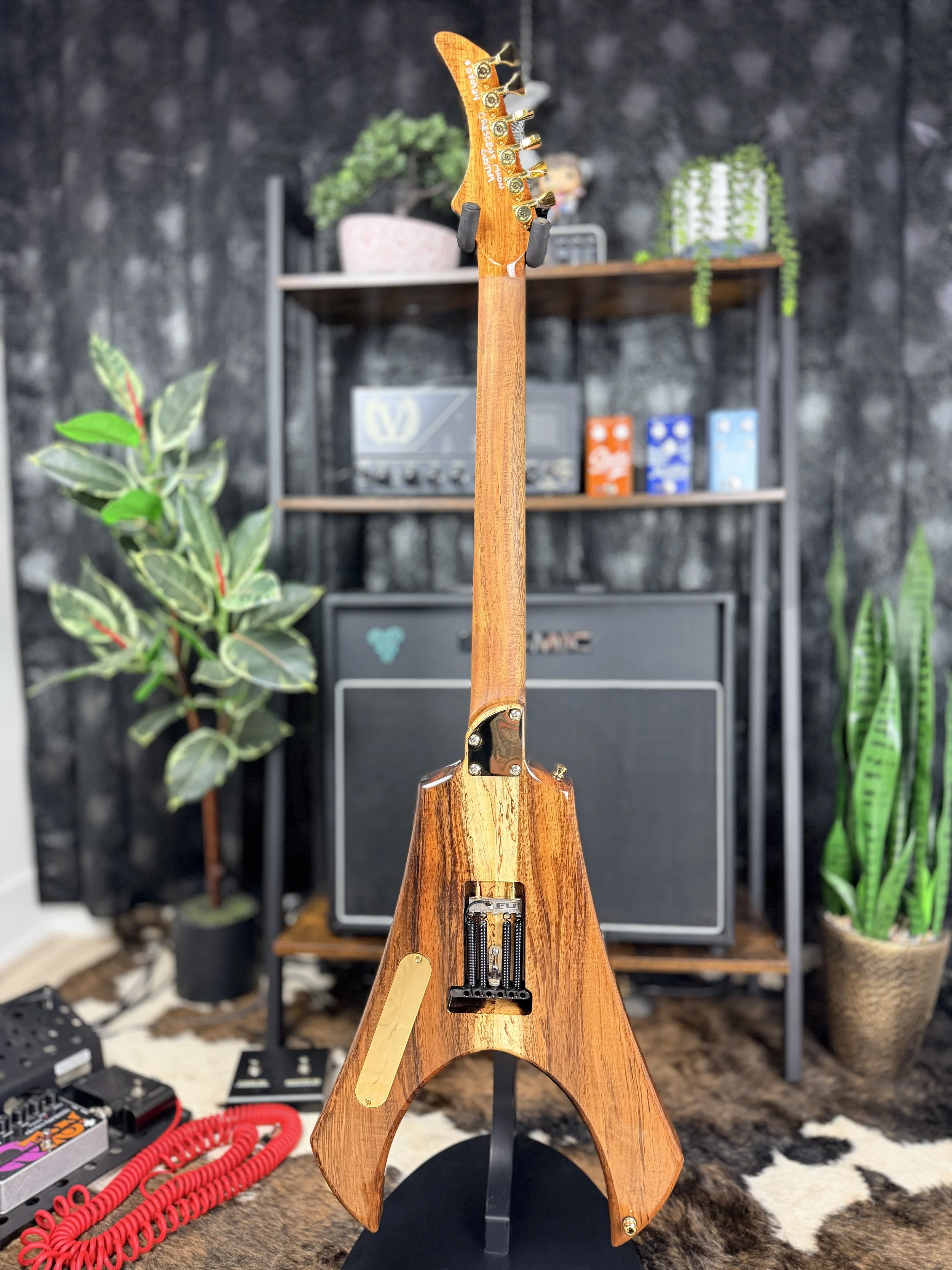Moon Custom Guitars For Pro ムーン PGM キルトトップ ストラト