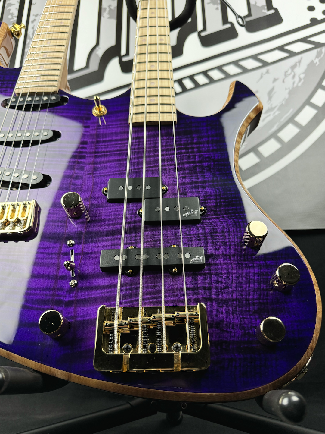 moonCustomGuitars Korina TL Custom　Ebony Mooncustomguitars Korina TL Custom Ebony, Used, 4kg (8.8 lbs