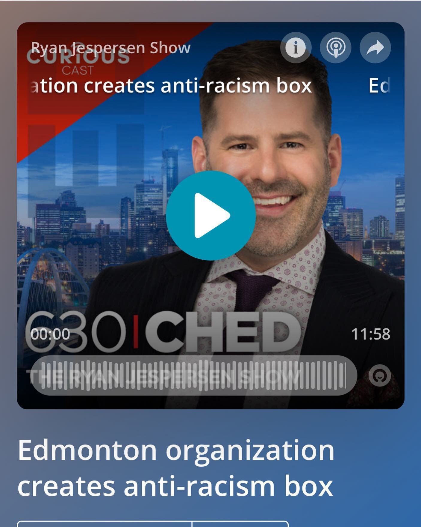 Listen to Shift Lab steward Sam Singh explain a bit about what Shift Lab is and one the prototypes a Shift Lab 2.0 team has been developing this past year. 
https://omny.fm/shows/ryan-jespersen-show/edmonton-organization-creates-anti-racism-box
Then 