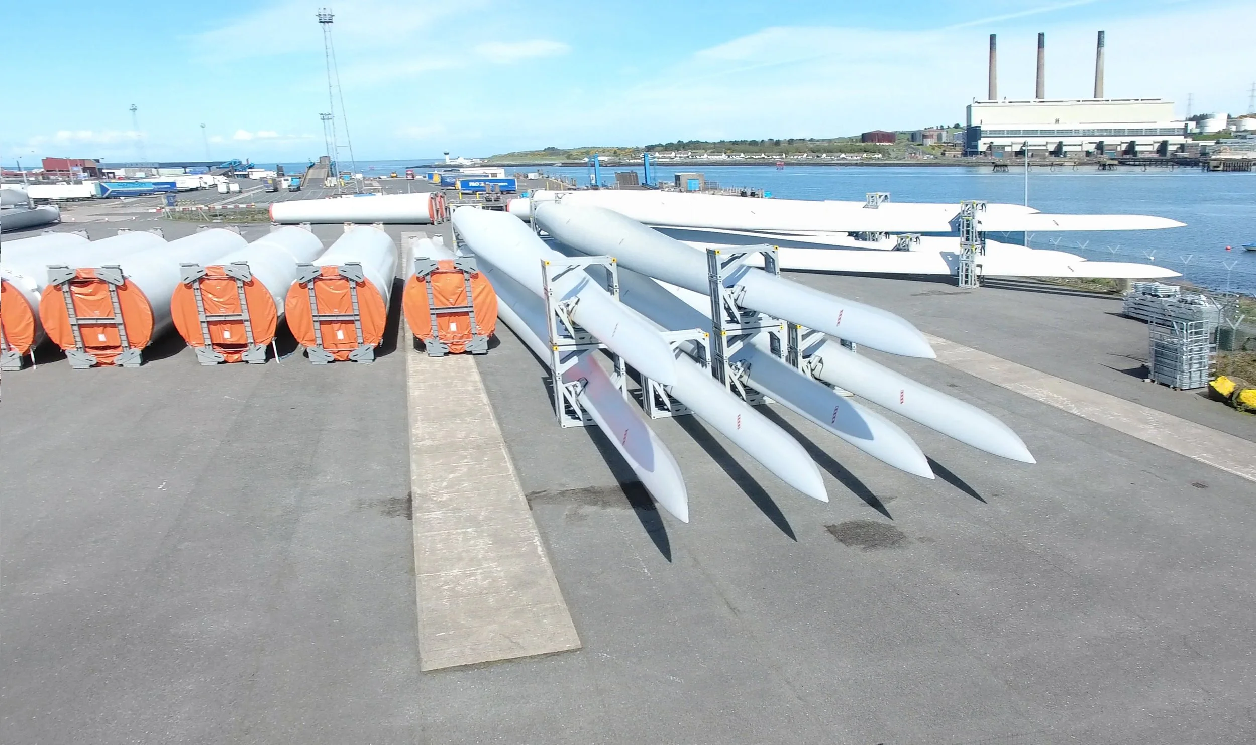 Foss laydown yard