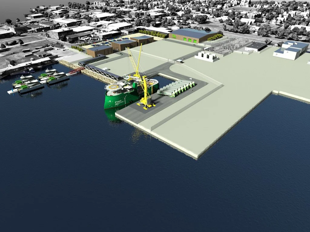 Foss laydown rendering