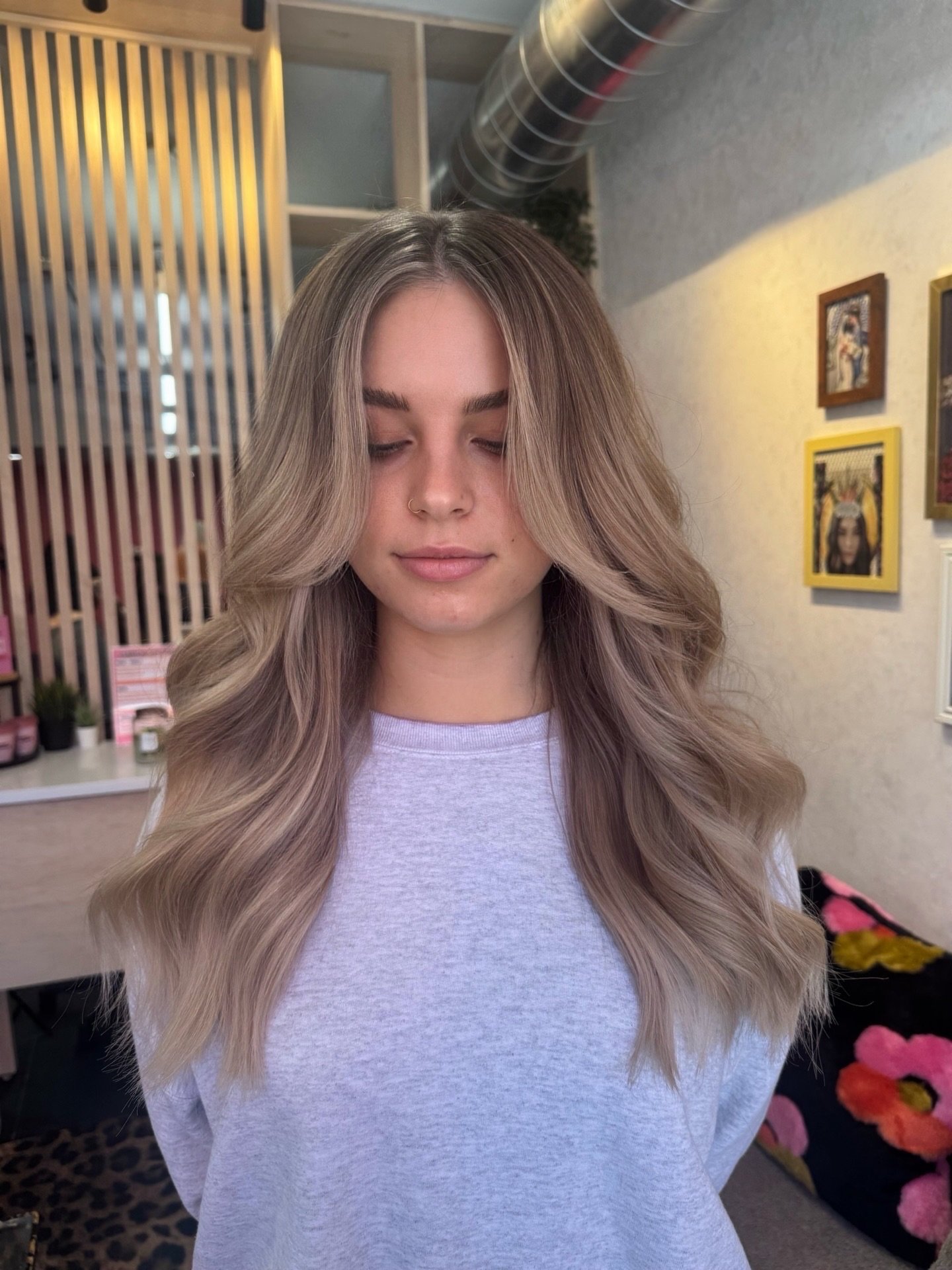 𝕾𝖊𝖗𝖛𝖎𝖈𝖊: Partial Balayage + Retouch
.
𝕬𝖗𝖙𝖎𝖘𝖙: @brittanygoescosmo
.
𝕾𝖈𝖍𝖊𝖉𝖚𝖑𝖎𝖓𝖌: 𝖈𝖆𝖑𝖑 𝖔𝖗 𝖙𝖊𝖝𝖙 614.230.2589
.
⠀⠀⠀⠀⠀⠀⠀⠀⠀
.
⠀⠀⠀⠀⠀⠀⠀⠀⠀
.
⠀⠀⠀⠀⠀⠀⠀⠀⠀
.
⠀⠀⠀⠀⠀⠀⠀⠀⠀
. 
#columbusbesthair #columbusbeautysalon #lacquergallery #k18 #