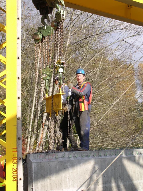 Dollarton Bridge — completed structure