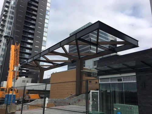 King George Ribbon Bridge deck