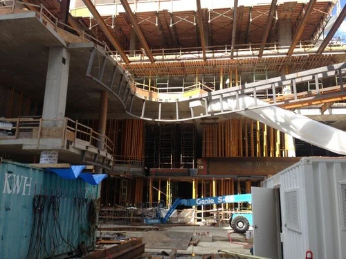 Parq Casino — architectural steel