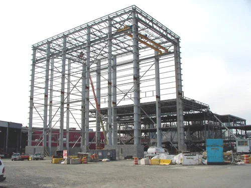 Centerm Maintenance Building structural framework