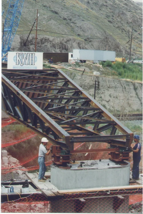 Ashcroft Bridge — Thompson River span