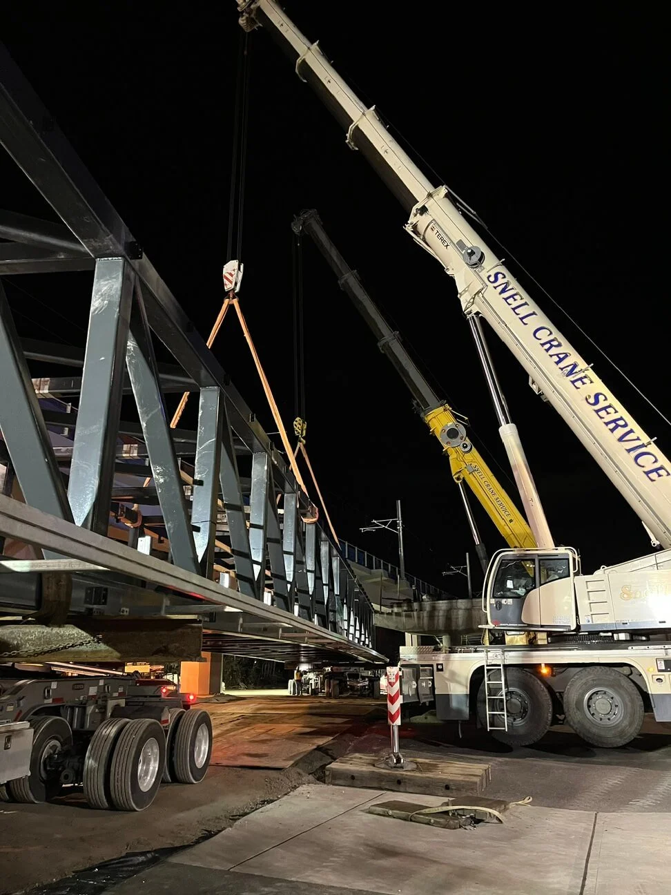 forklift erection south side