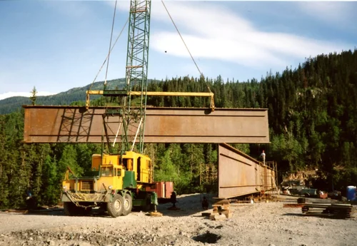 Gitwinksihlkw Bridge — false bent