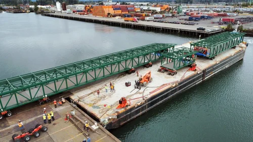 Bainbridge Island Ferry Footbridge