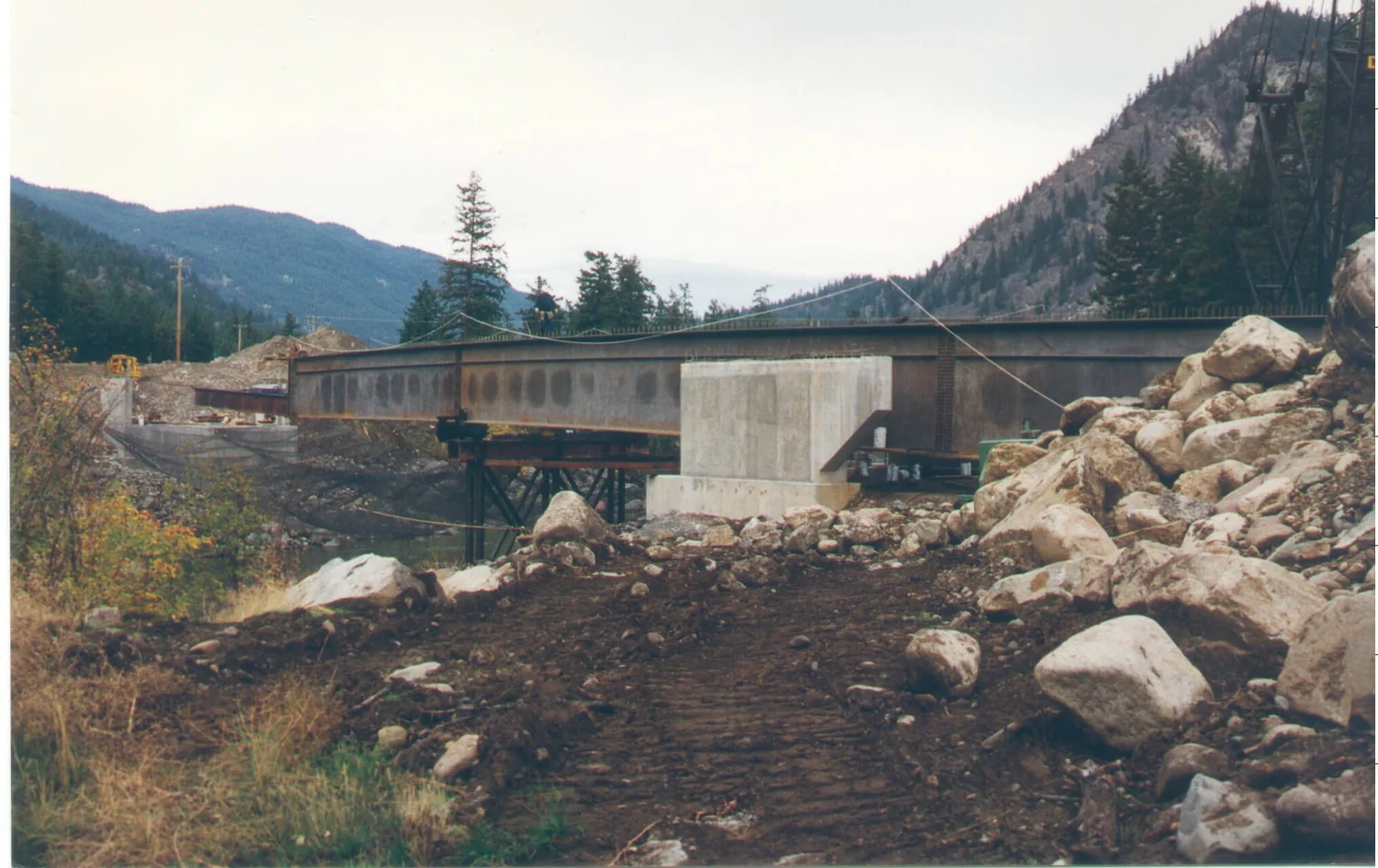 Sterling Creek Bridge completed view