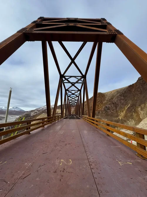 Polychrome Bridge — deck plates
