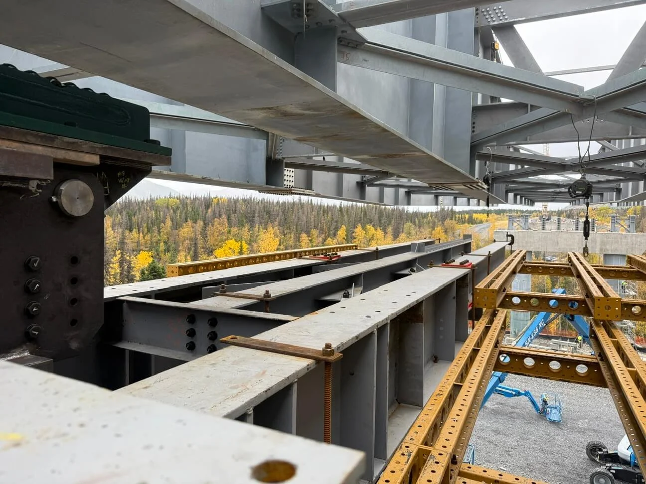 girder line construction