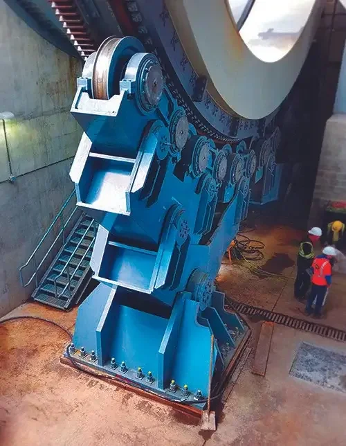 Johnson Street Bridge — moveable span