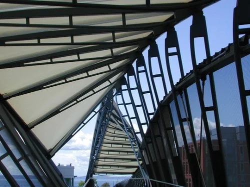 Helix Bridge — completed span