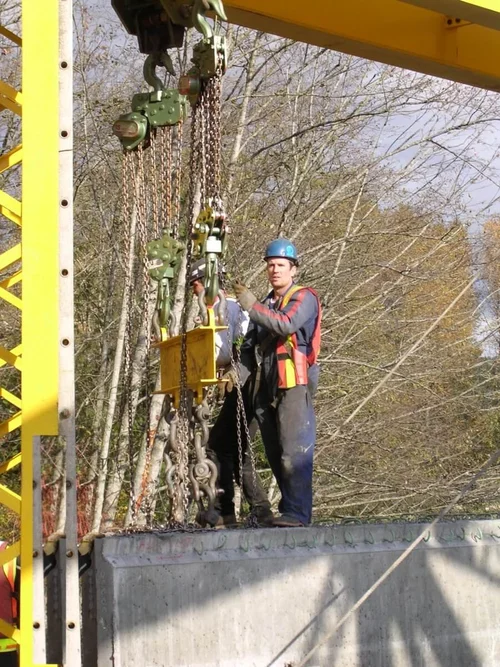 Dollarton Bridge — completed structure