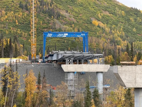 Juneau Creek Bridge overview