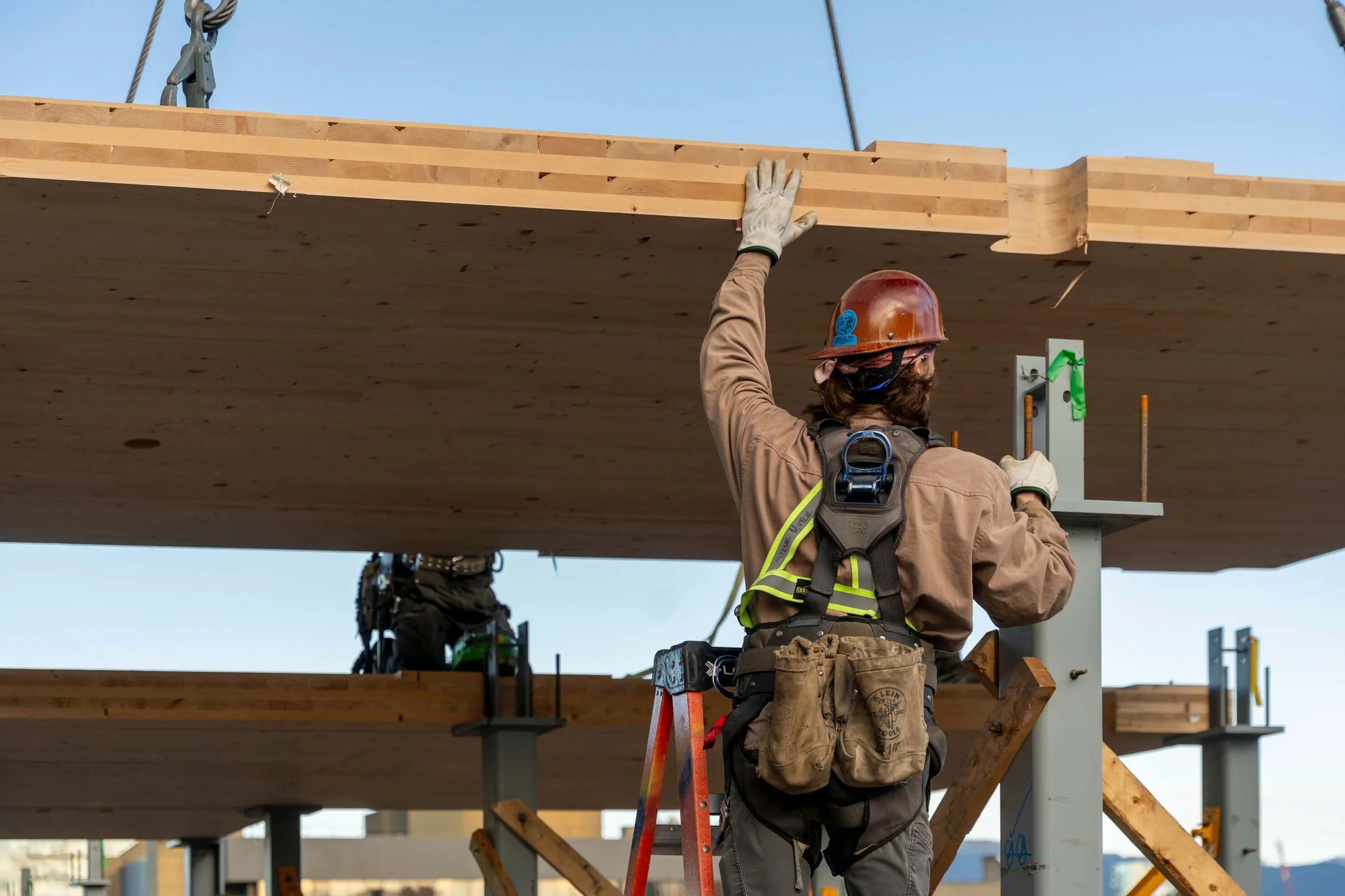 KWH — mass timber installation