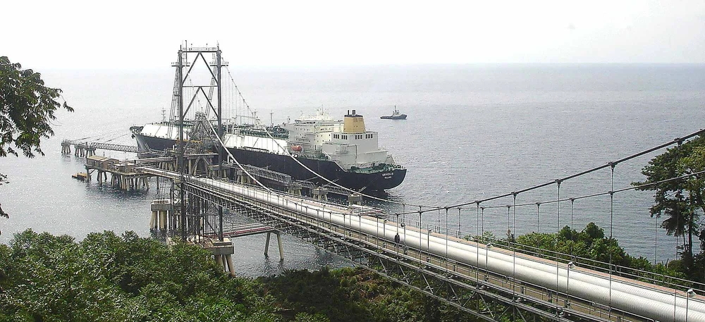 Equatorial Guinea LNG Suspension Bridge