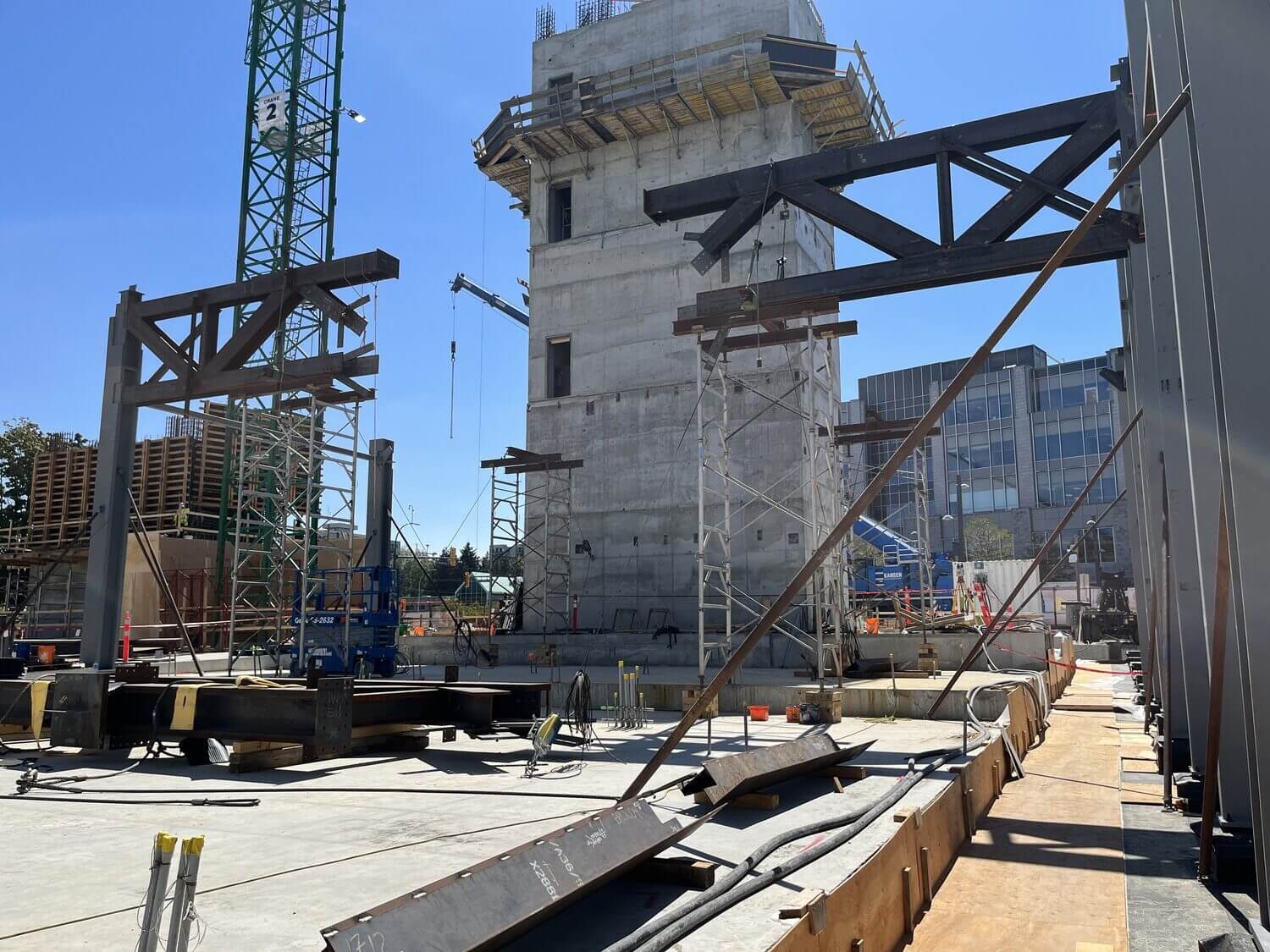 UBC Gateway hybrid steel and mass timber structure