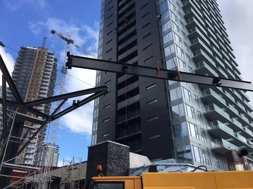 King George Ribbon Bridge structural detail