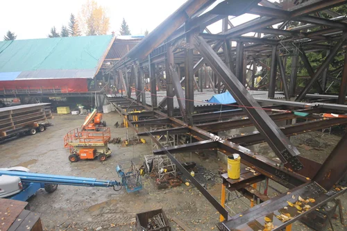 Audain Art Museum framing