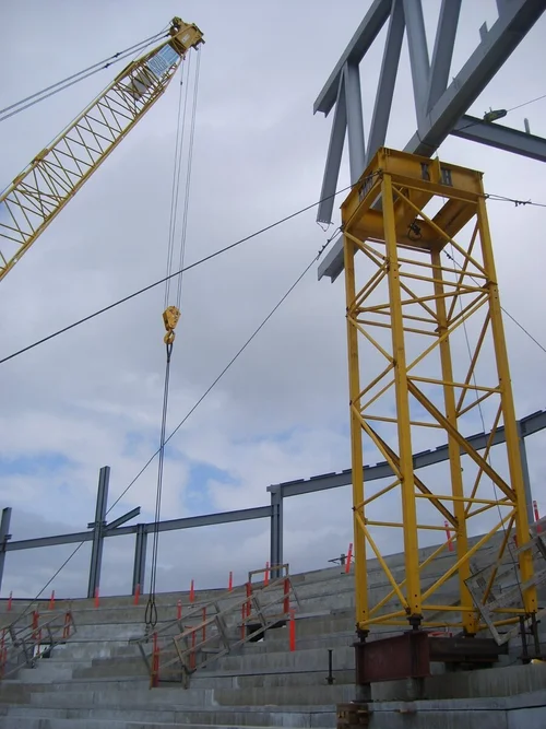 Abbotsford Sports Centre — roof trusses