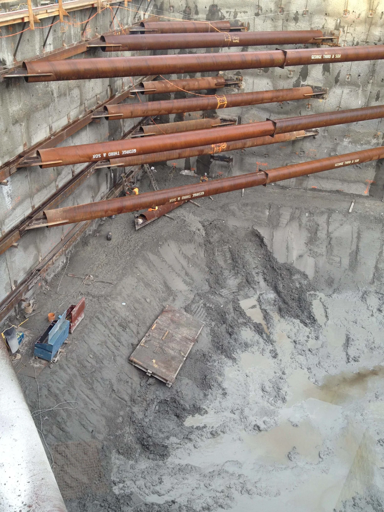 Vancouver House Building site October 2015