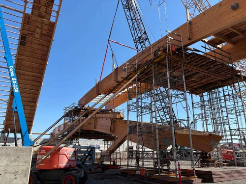 Westshore arch assembly ground level