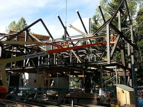 Audain Art Museum steel structure