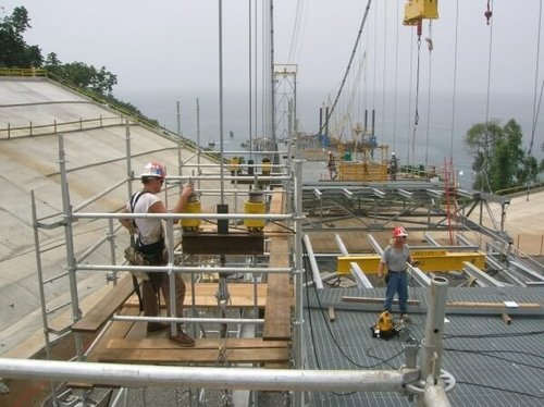 Equatorial Guinea LNG Bridge — pier and jetty structure