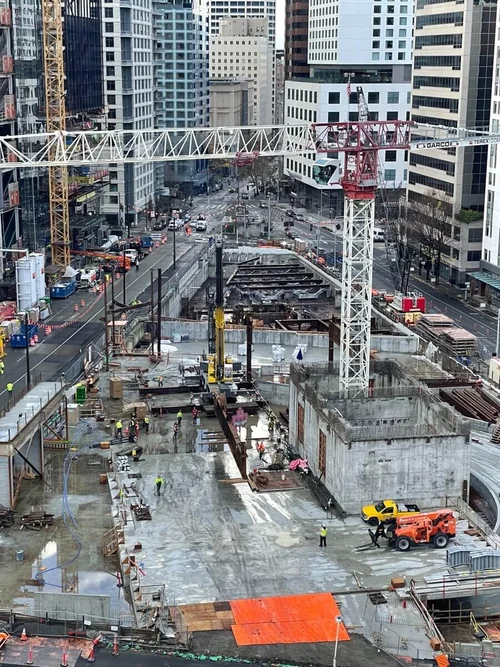 WSCC Addition — aerial site view