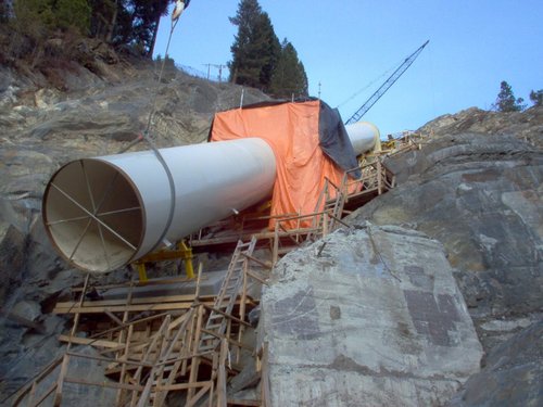 Aberfeldie Penstocks pipe sections