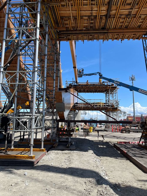 Westshore mass timber structure detail