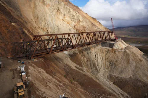 Polychrome Bridge — construction progress
